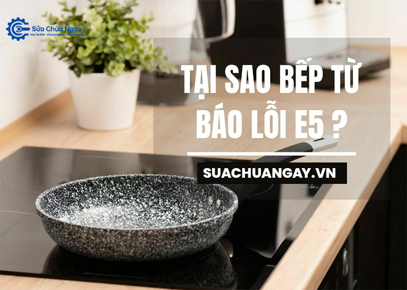 Nguyên nhân gây ra lỗi E5 của bếp từ