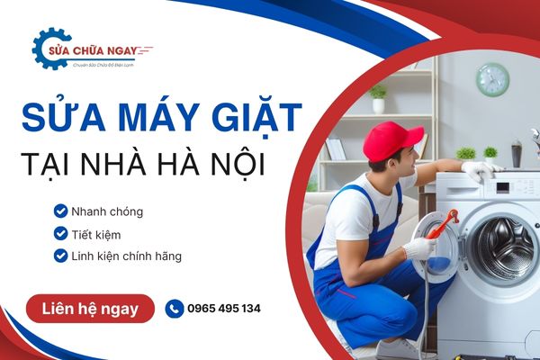 Dịch vụ sửa máy giặt tại nhà Hà Nội của Sửa Chữa Ngay