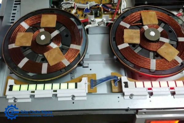 Bếp từ không nhận nồi do cảm biến hoặc IC bị hư