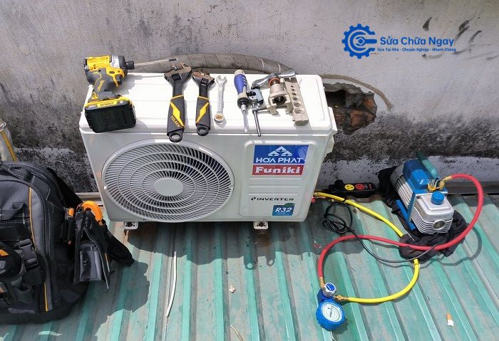 Thợ sửa điều hòa tại Bắc Từ Liêm xử lý các lỗi thường gặp như không mát, chảy nước, kêu to, thiếu gas