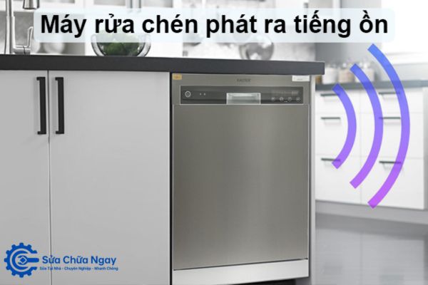 Có tiếng ồn bất thường phát ra từ máy rửa bát