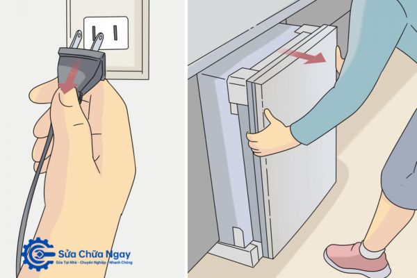 Cách reset máy rửa bát thủ công