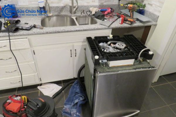 Sửa máy rửa bát tại Hà Đông với mọi sự cố