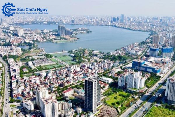 Hỗ trợ sửa máy rửa bát tận nơi tại tất cả các phường thuộc quận Tây Hồ