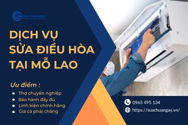 Sửa điều hòa tại Mỗ Lao